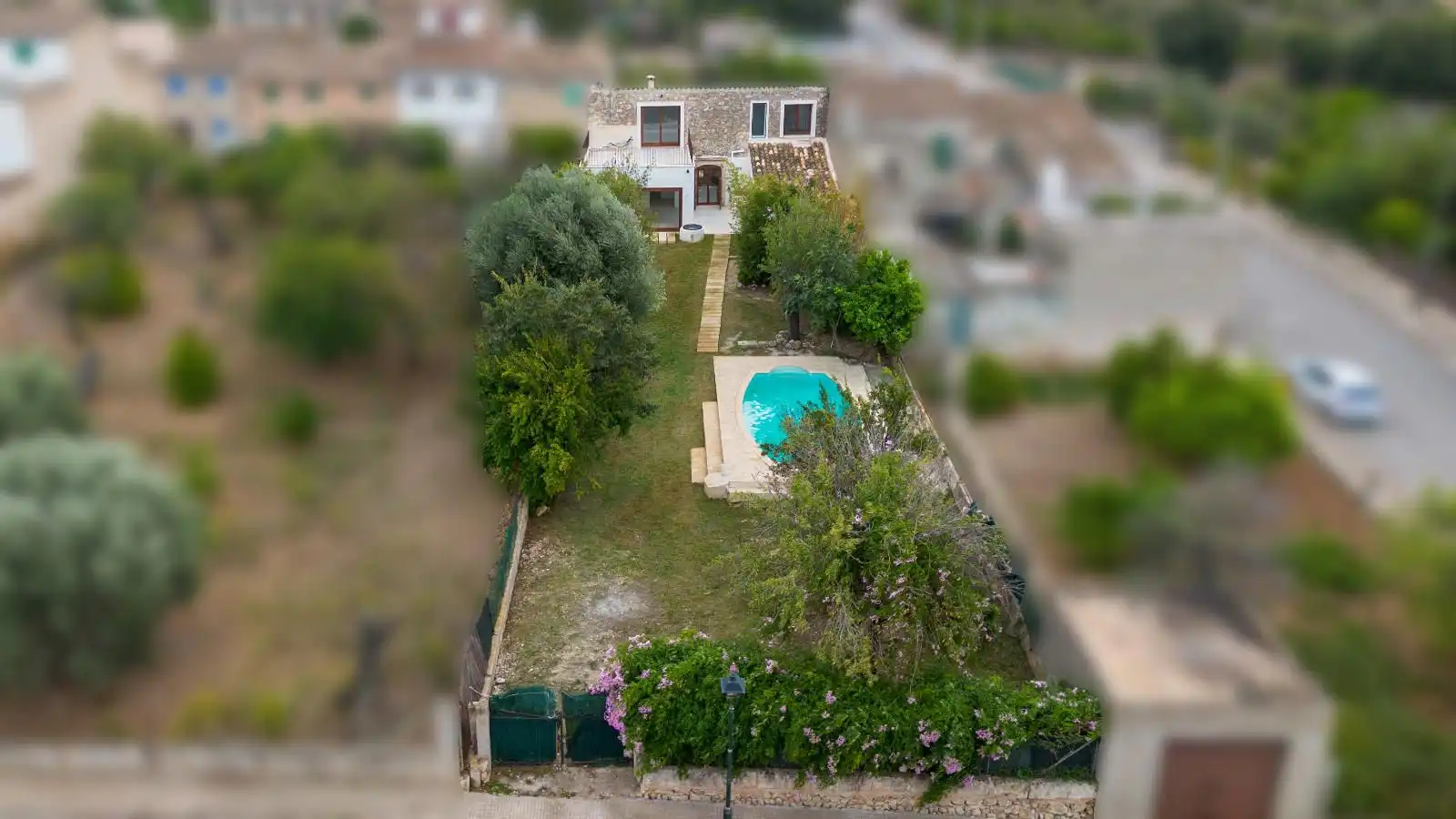 Vista exterior de Casa adosada en venta en Campanet con Calefacción, Jardín privado y Terraza