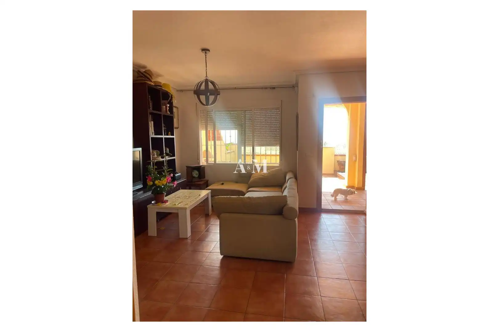 Sala d'estar de Casa o xalet de lloguer en Orihuela amb Jardí privat, Terrassa i Moblat