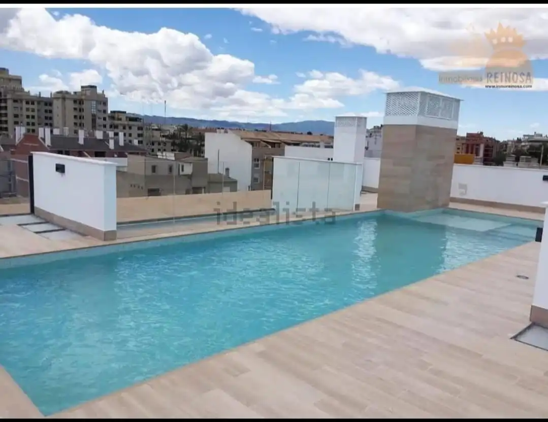 Piscina de Estudi de lloguer en Murcia amb Aire condicionat, Moblat i Forn