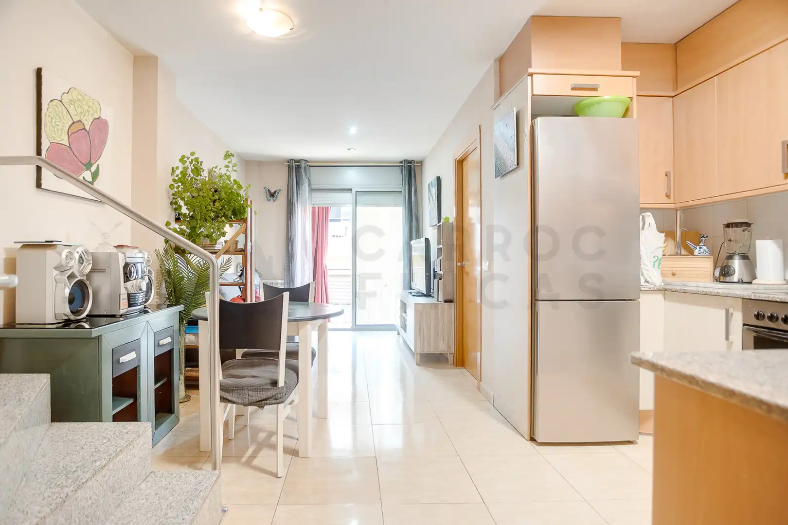 Kitchen of Duplexes for sale in Canovelles  with Terrace, Furnished and Balcony