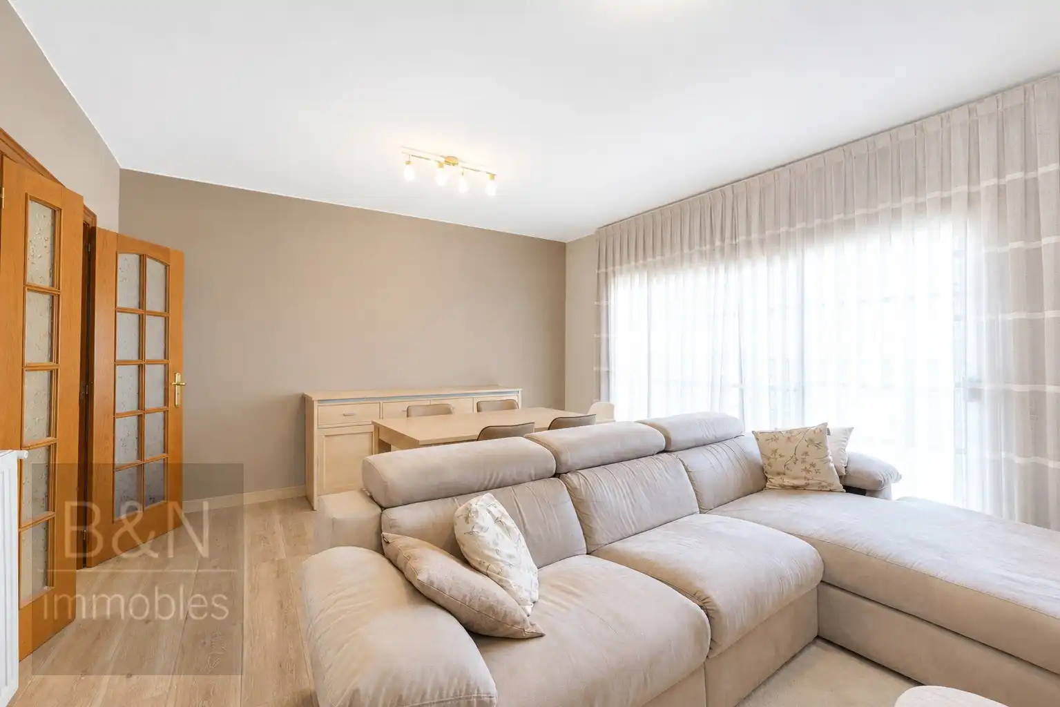 Sala de estar de Piso en venta en Terrassa con Aire acondicionado y Balcón