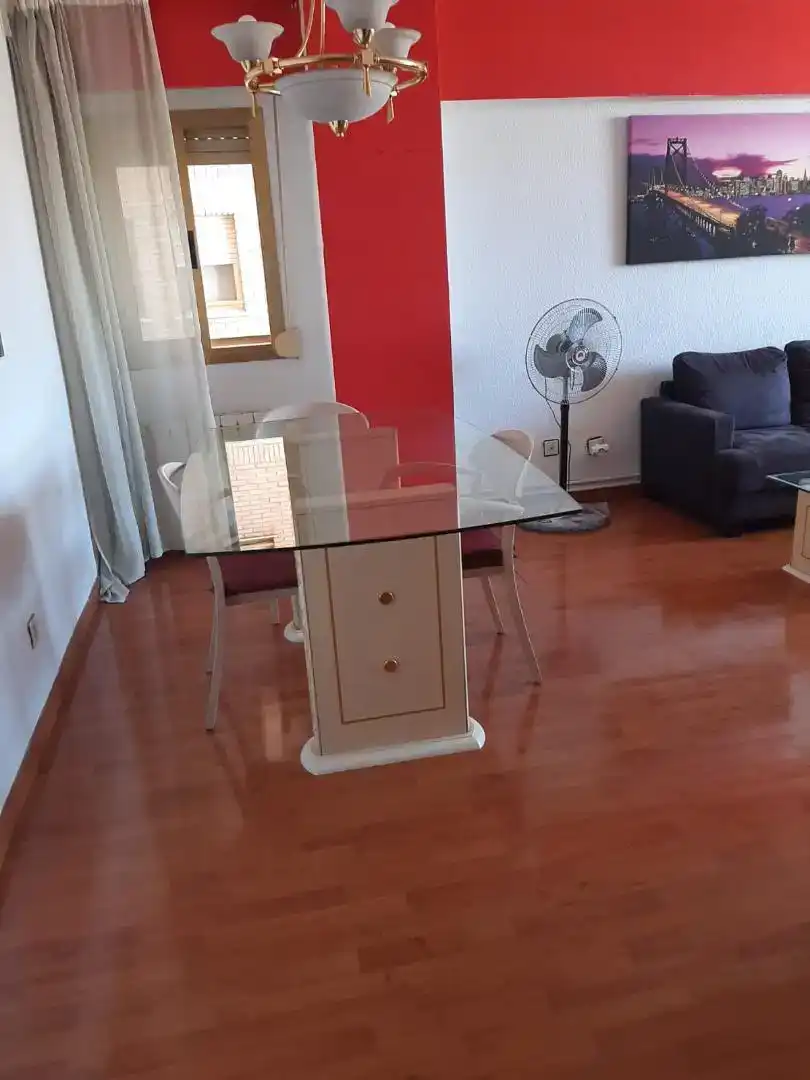 Menjador de Apartament de lloguer en  Valencia Capital amb Aire condicionat