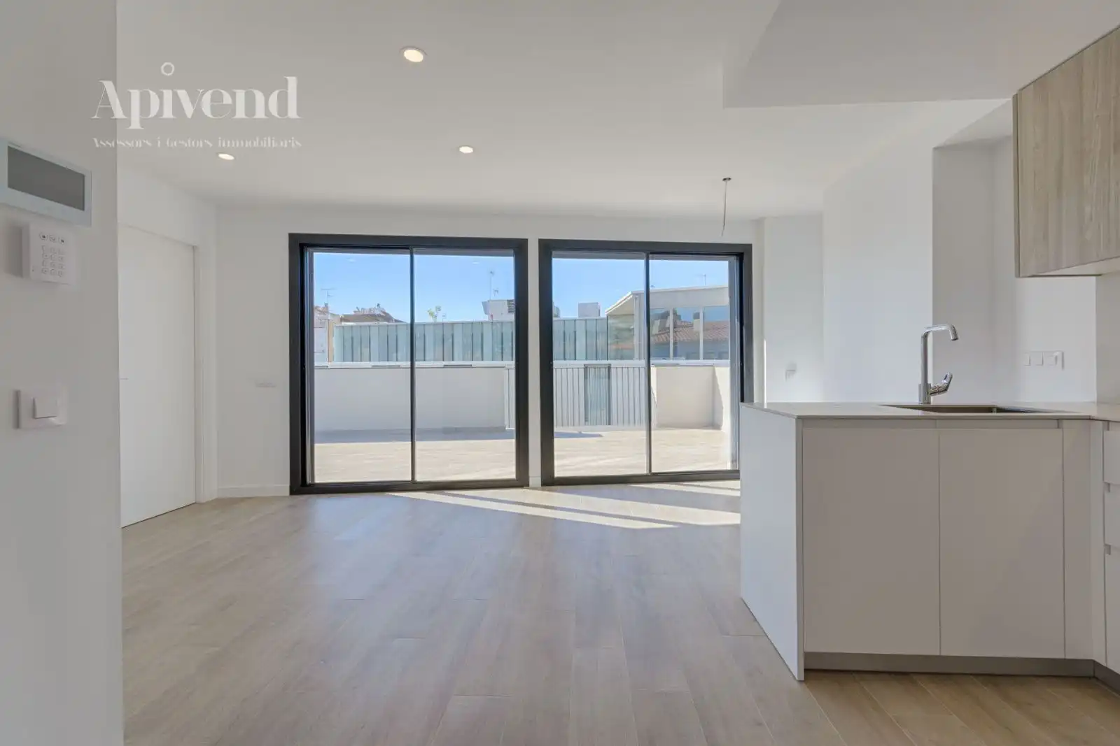 Sala de estar de Ático en venta en Roses con Aire acondicionado, Calefacción y Terraza