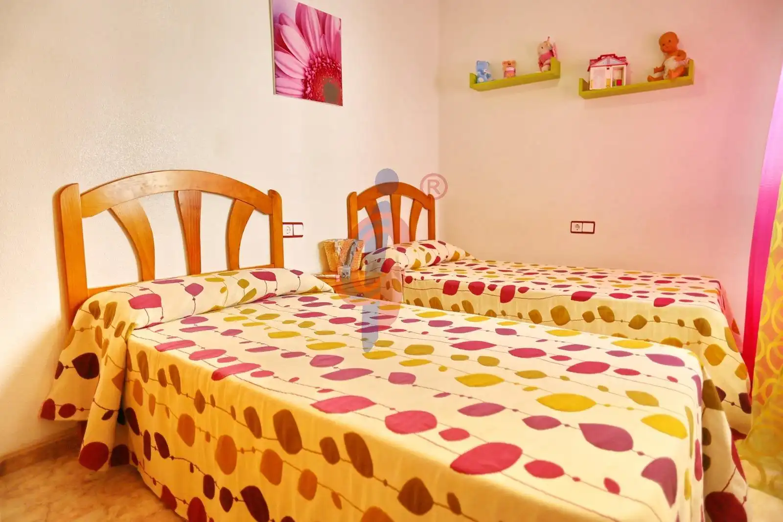 Schlafzimmer von Wohnungen zur Miete in Guardamar del Segura mit Klimaanlage, Heizung und Terrasse