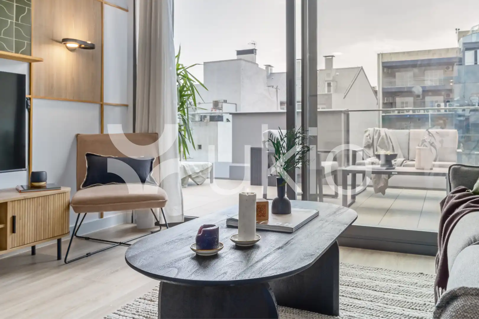 Vista exterior de Apartament de lloguer en Madrid amb Aire condicionat, Calefacció i Terrassa