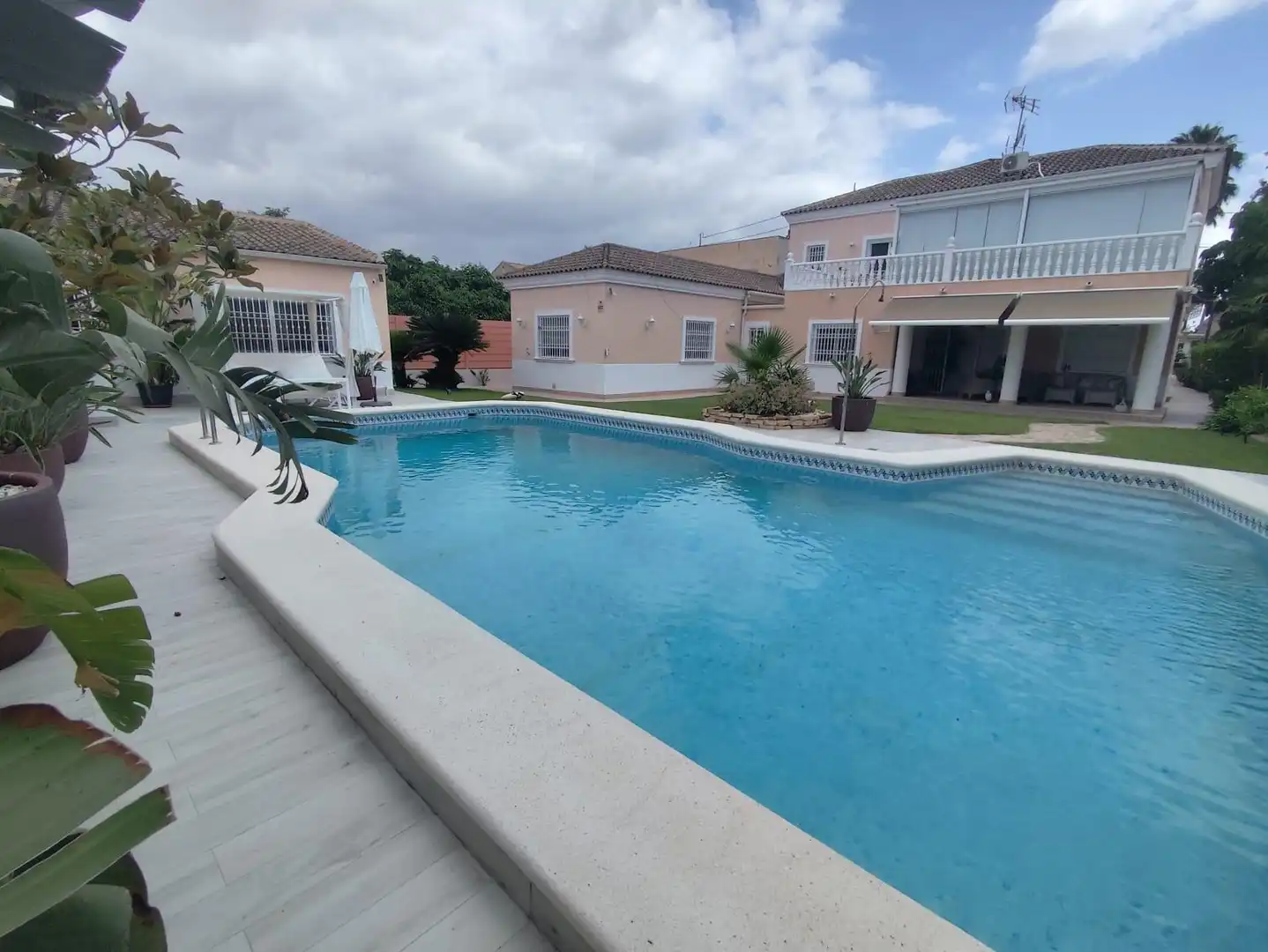 Piscina de Casa o chalet en venta en Murcia con Aire acondicionado, Jardín privado y Terraza