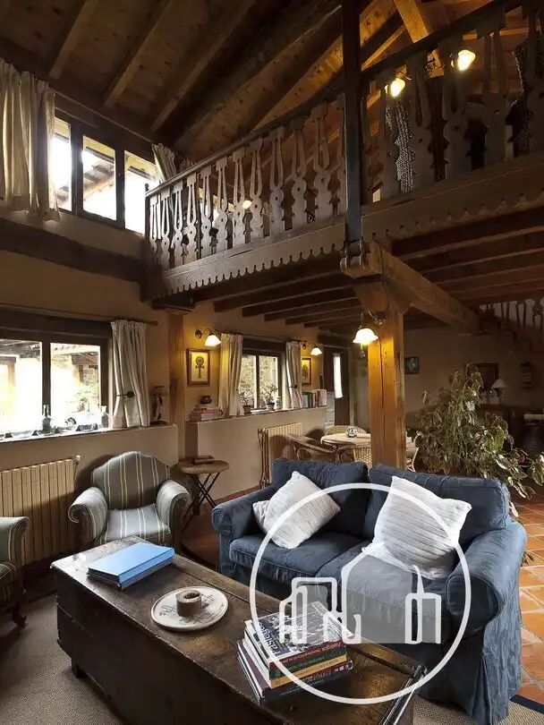 Sala de estar de Casa o chalet en venta en Merindad de Sotoscueva con Calefacción, Terraza y Balcón