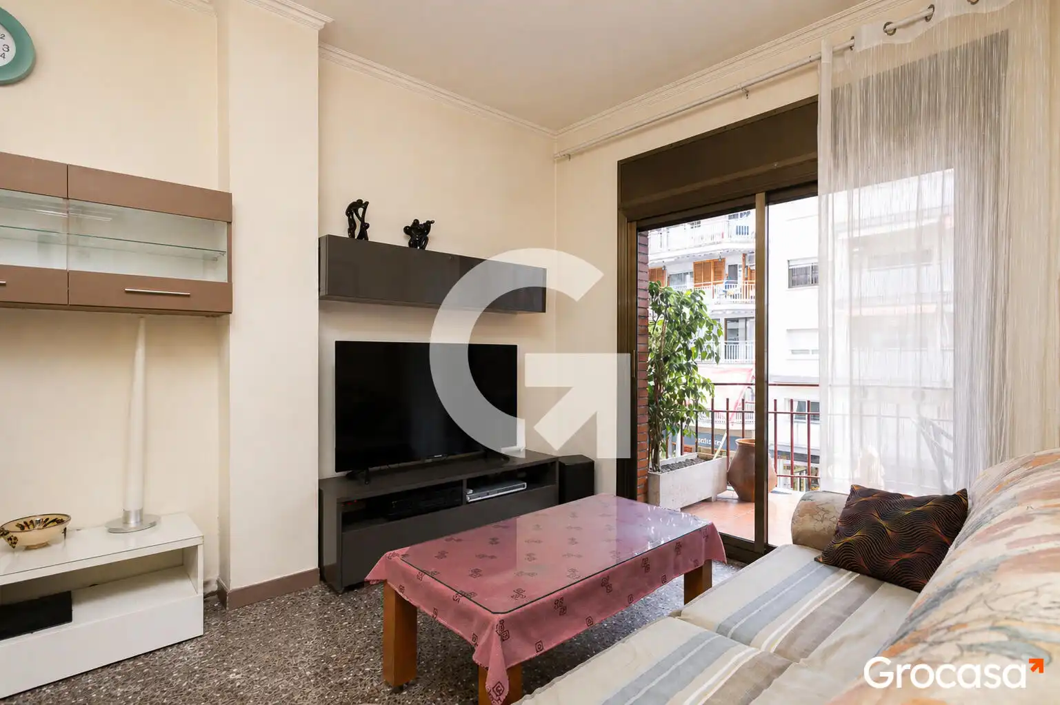 Living room of Flat for sale in Castelldefels  with Oven and Balcony