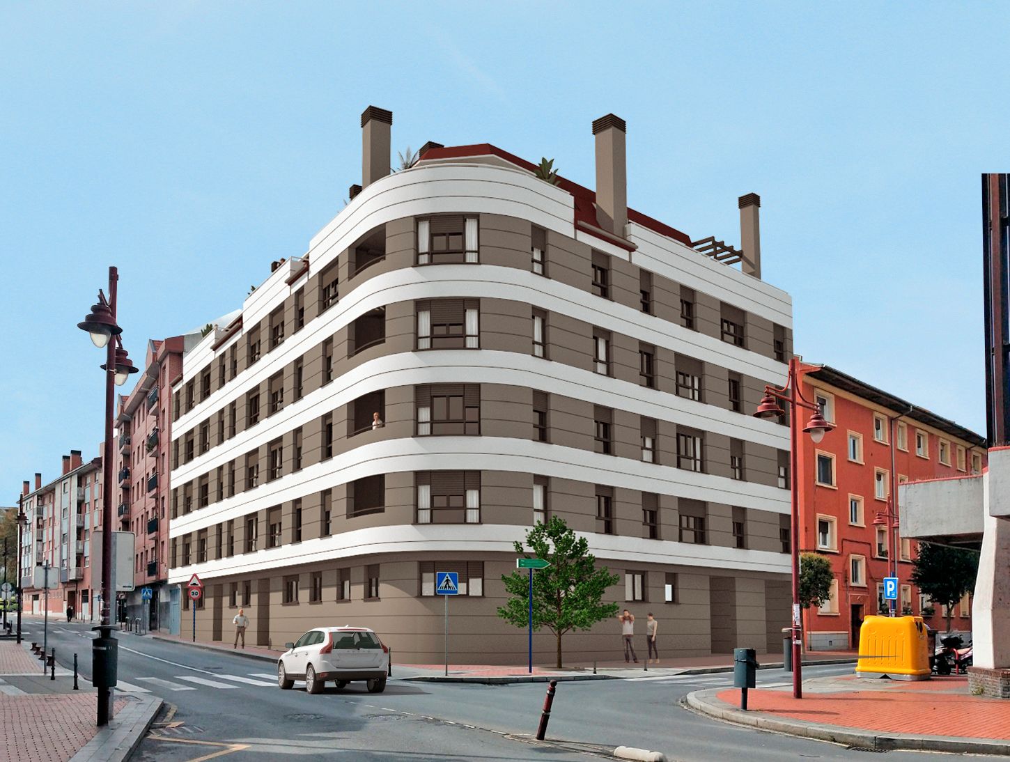 Exterior view of Duplex for sale in Barakaldo   with Terrace and Furnished