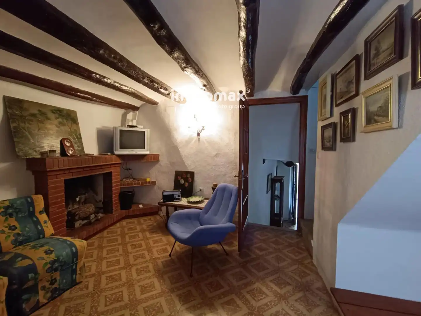 Living room of Houses for sale in Torrelles de Foix  with Private garden and Terrace