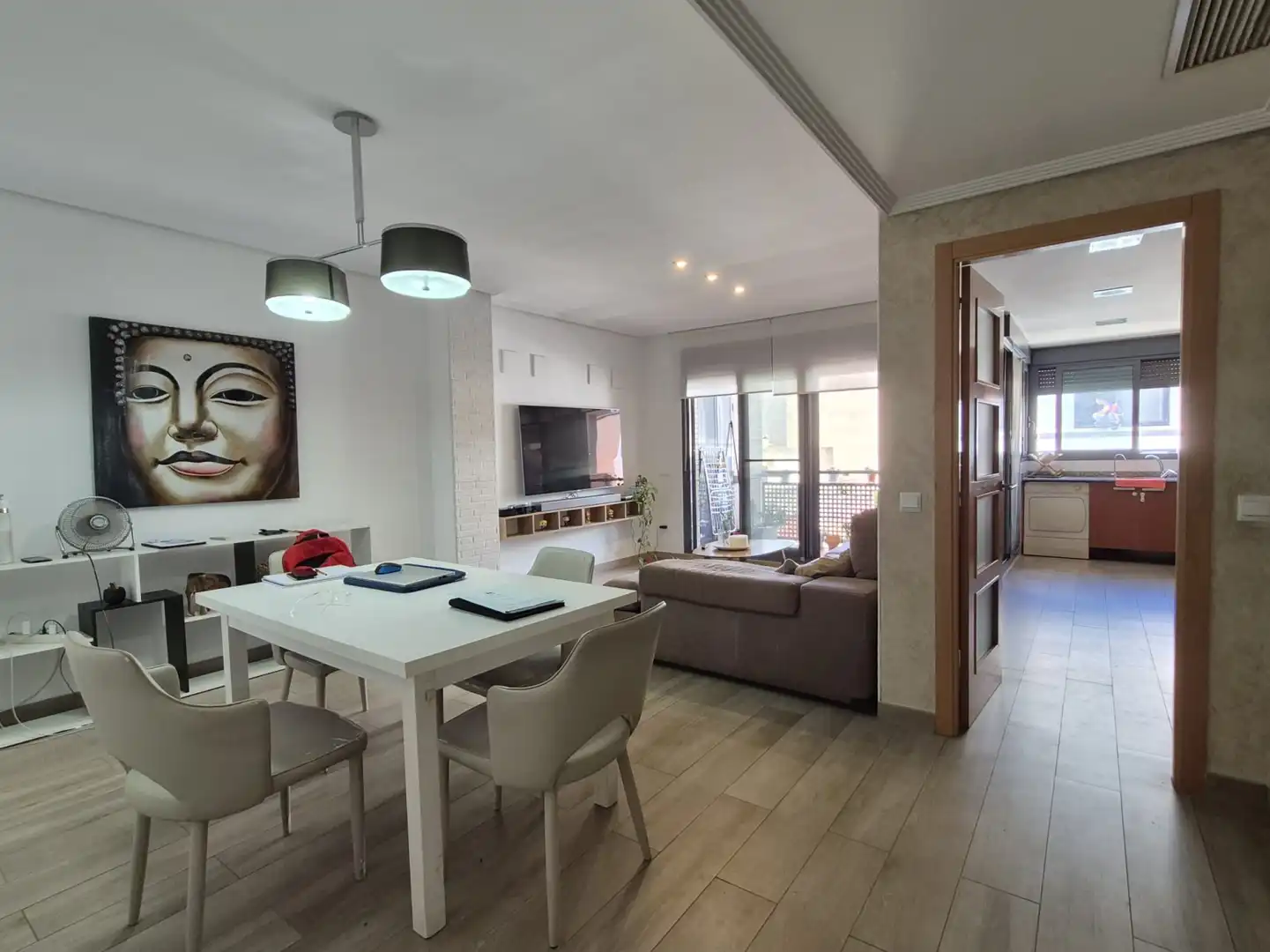 Sala de estar de Piso en venta en Vila-real con Balcón