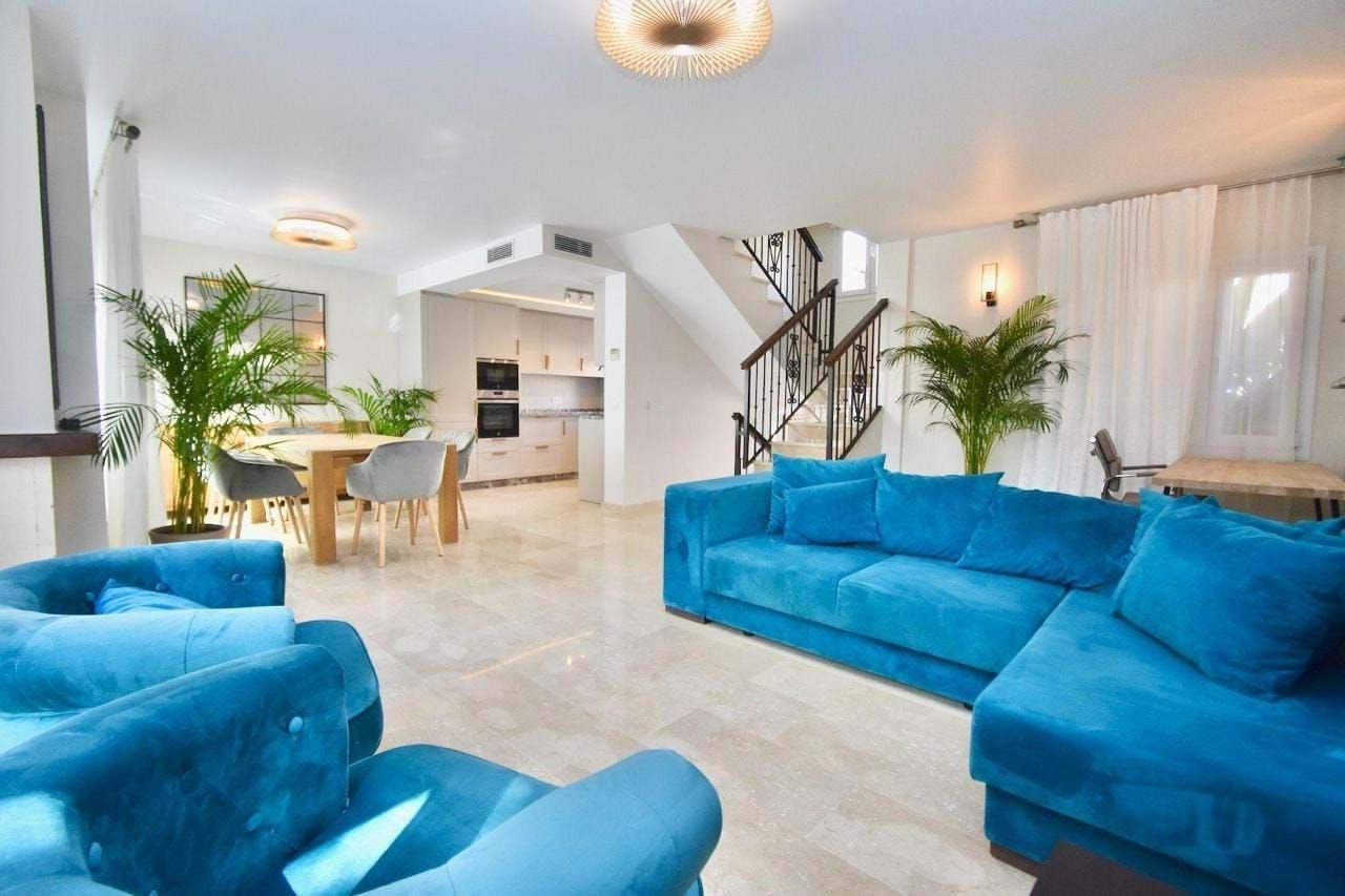 Living room of House or chalet to rent in Marbella  with Air Conditioner, Terrace and Swimming Pool