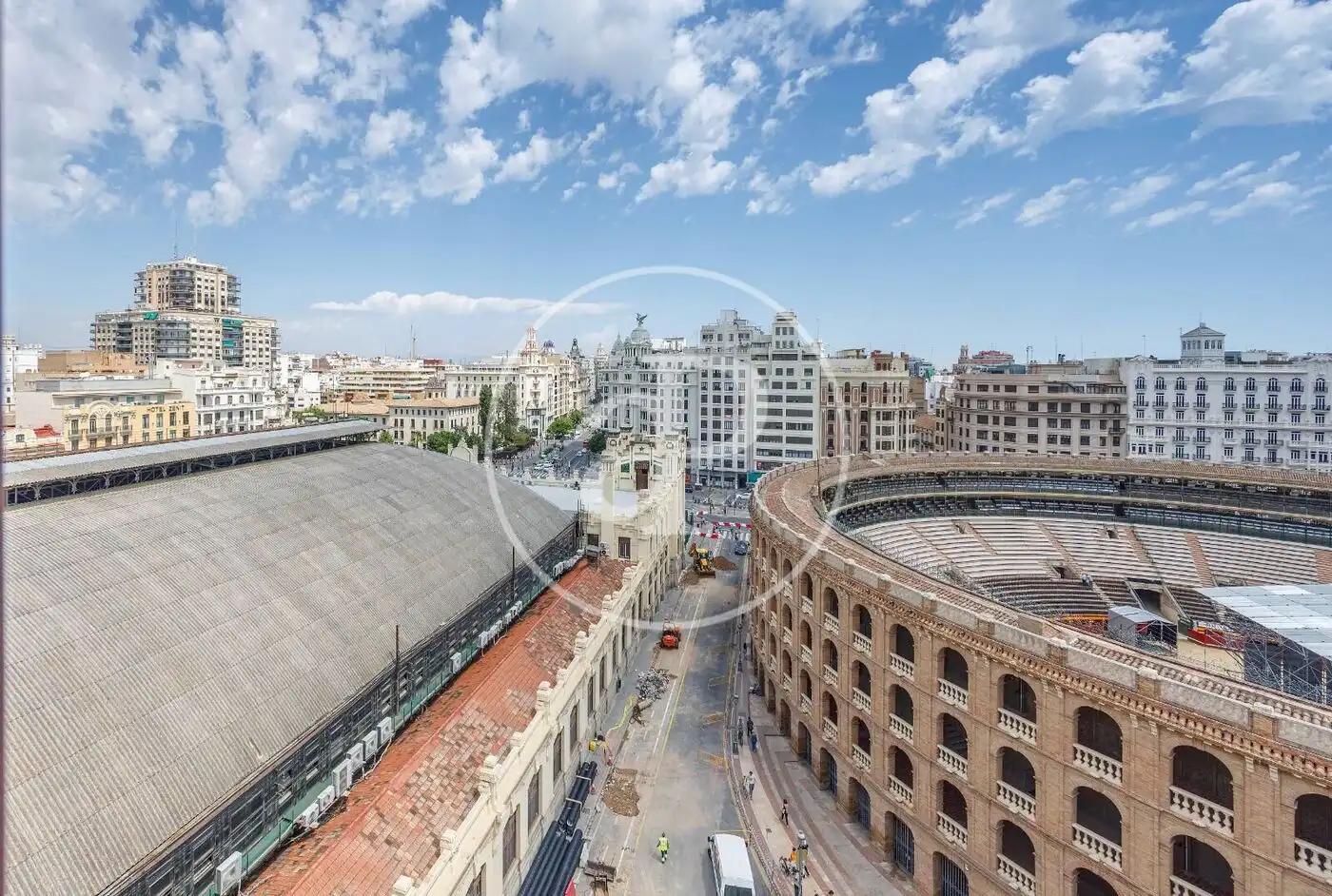 Exterior view of Flat for rent in Valencia  with Air Conditioner, Heating and Balcony