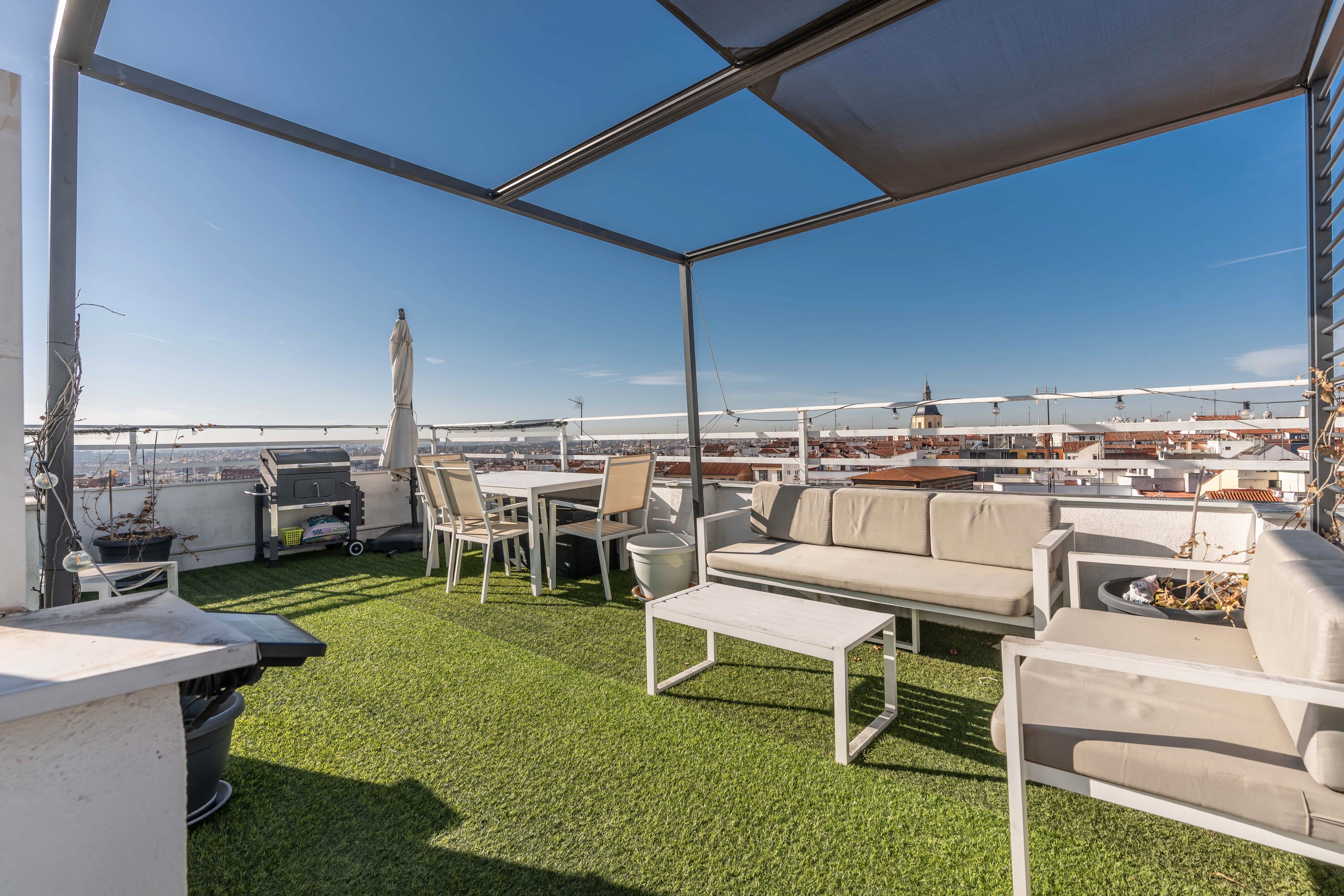 Terrace of Duplex for sale in  Madrid Capital  with Air Conditioner, Heating and Terrace