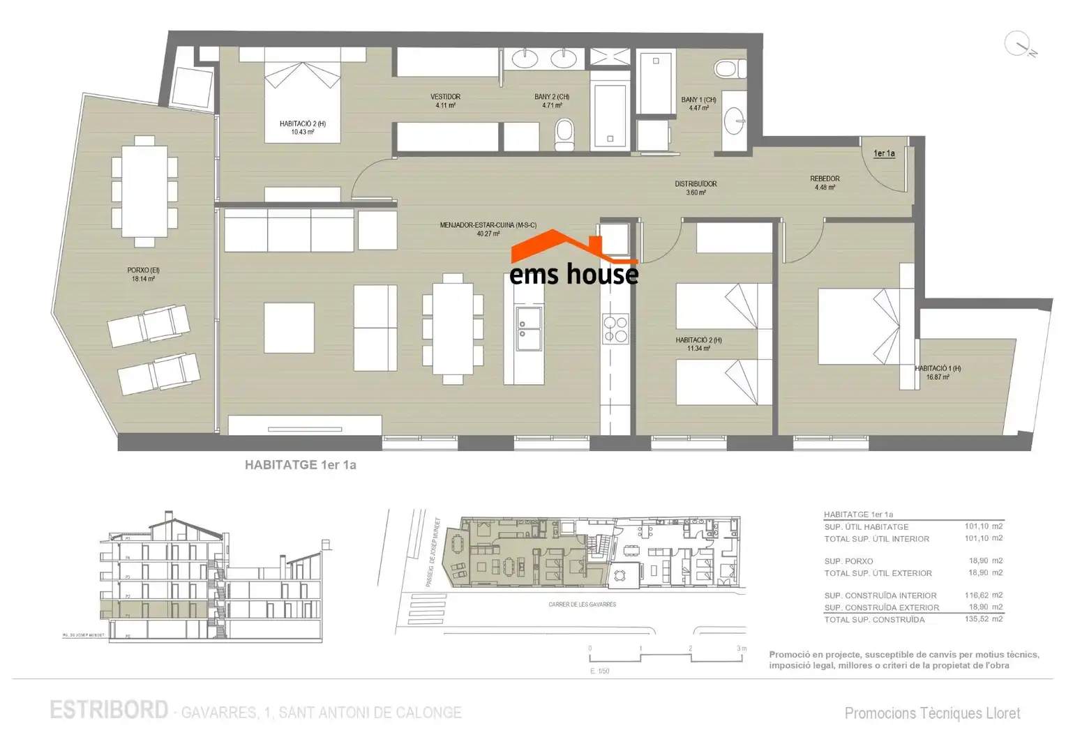 Apartamento en venta en Calonge i Sant Antoni con Aire acondicionado, Jardín privado y Terraza