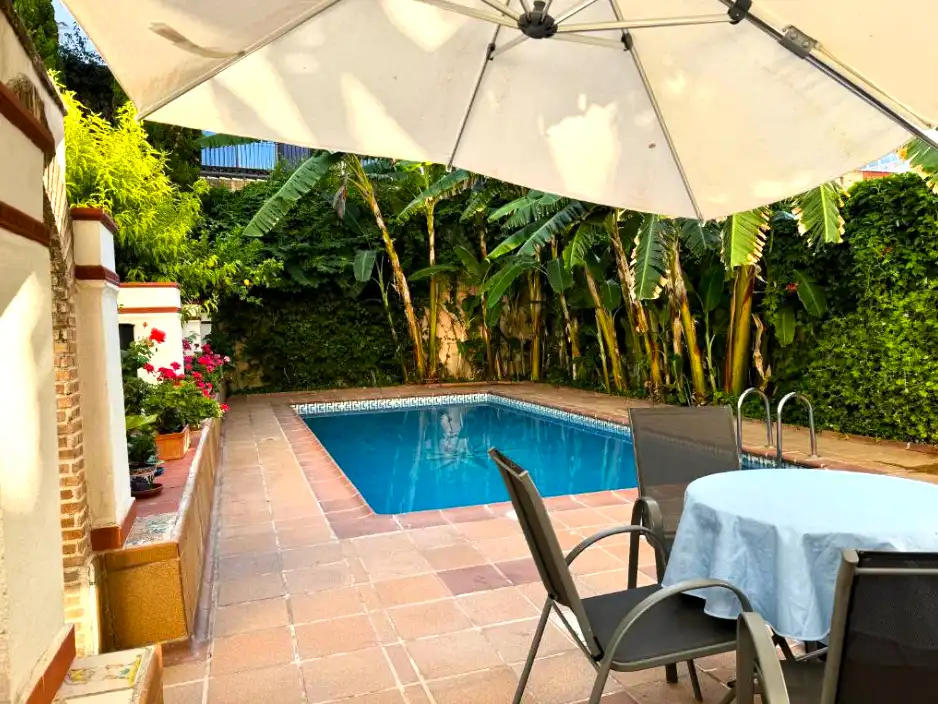 Piscina de Finca rústica en venta en Xàtiva con Aire acondicionado, Calefacción y Jardín privado