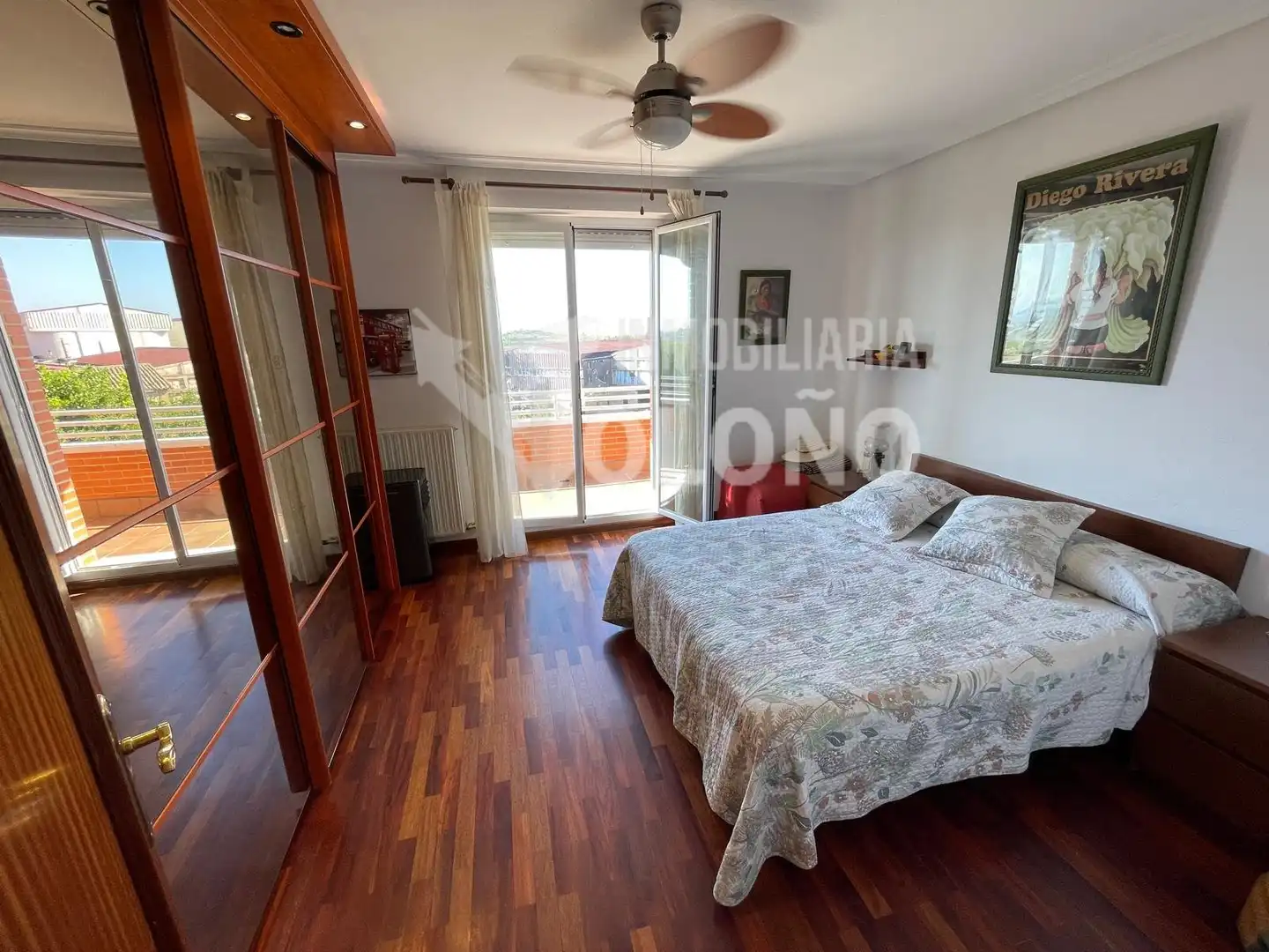 Bedroom of Houses for sale in Labastida / Bastida  with Heating, Private garden and Parquet flooring