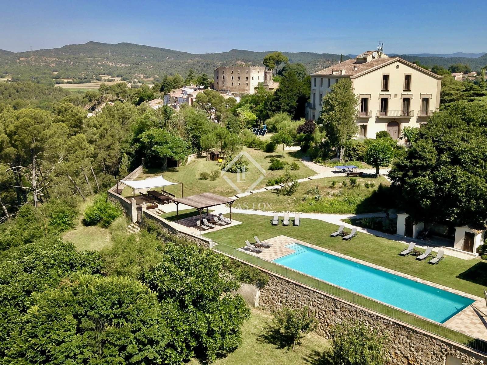 Garten von Country house zum verkauf in La Torre de Claramunt mit Klimaanlage, Heizung und Privatgarten