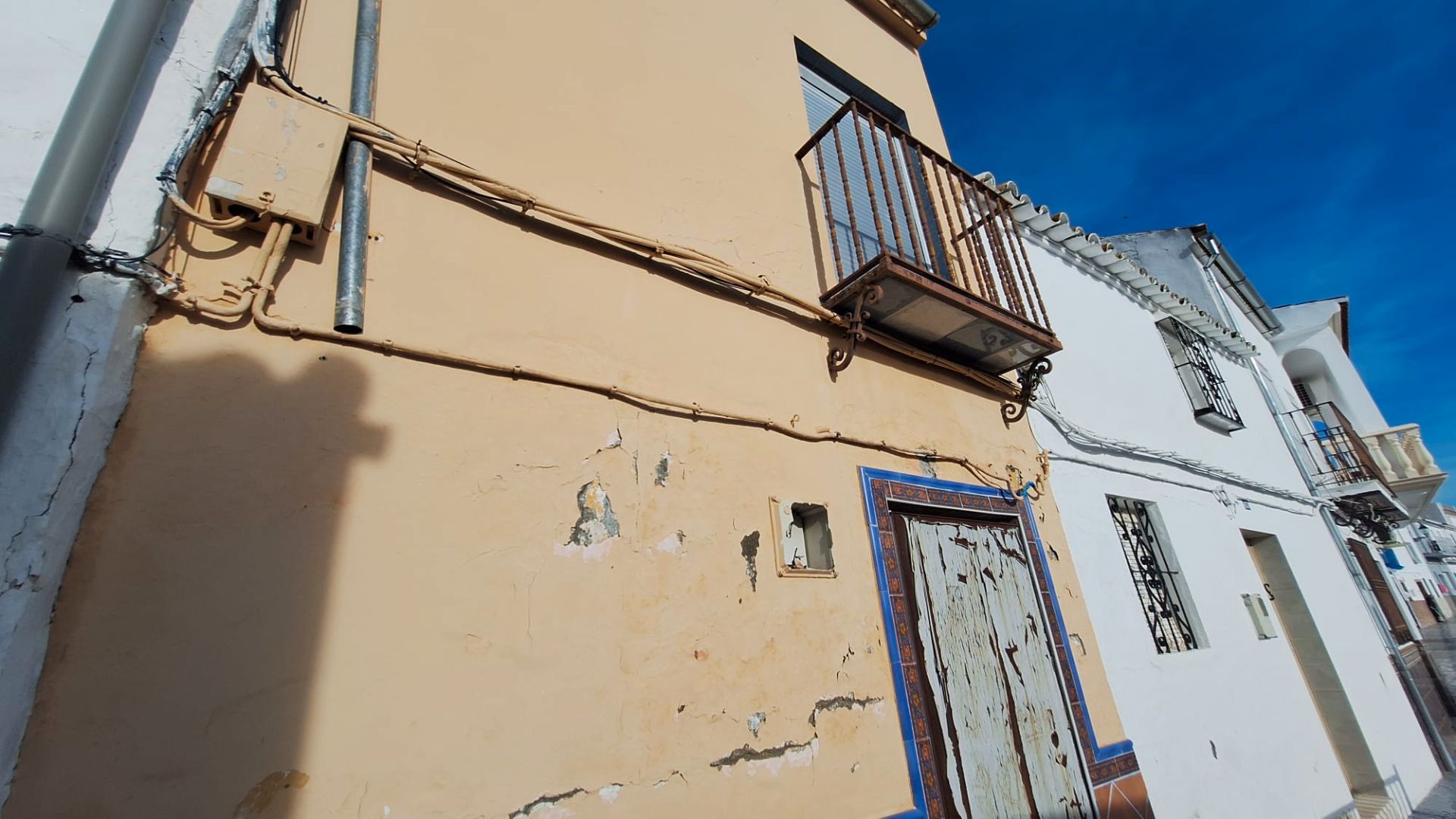 Vista exterior de Casa adosada en venta en Pruna