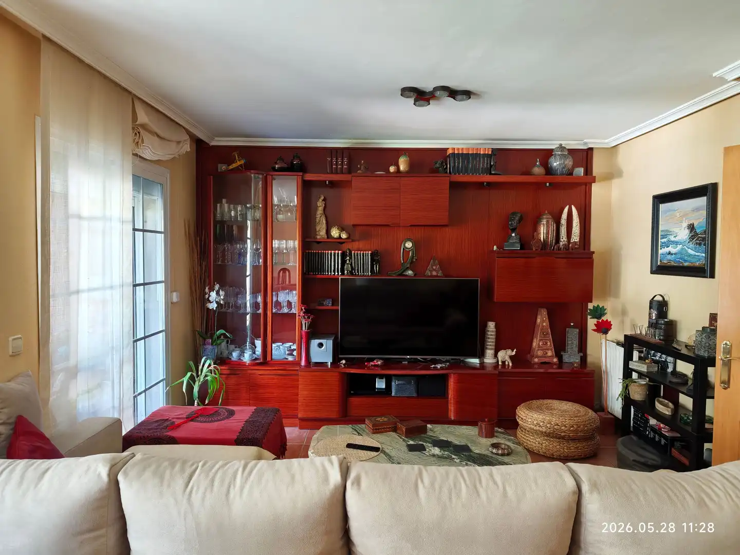 Living room of Houses for sale in Aranjuez  with Air Conditioner, Private garden and Terrace