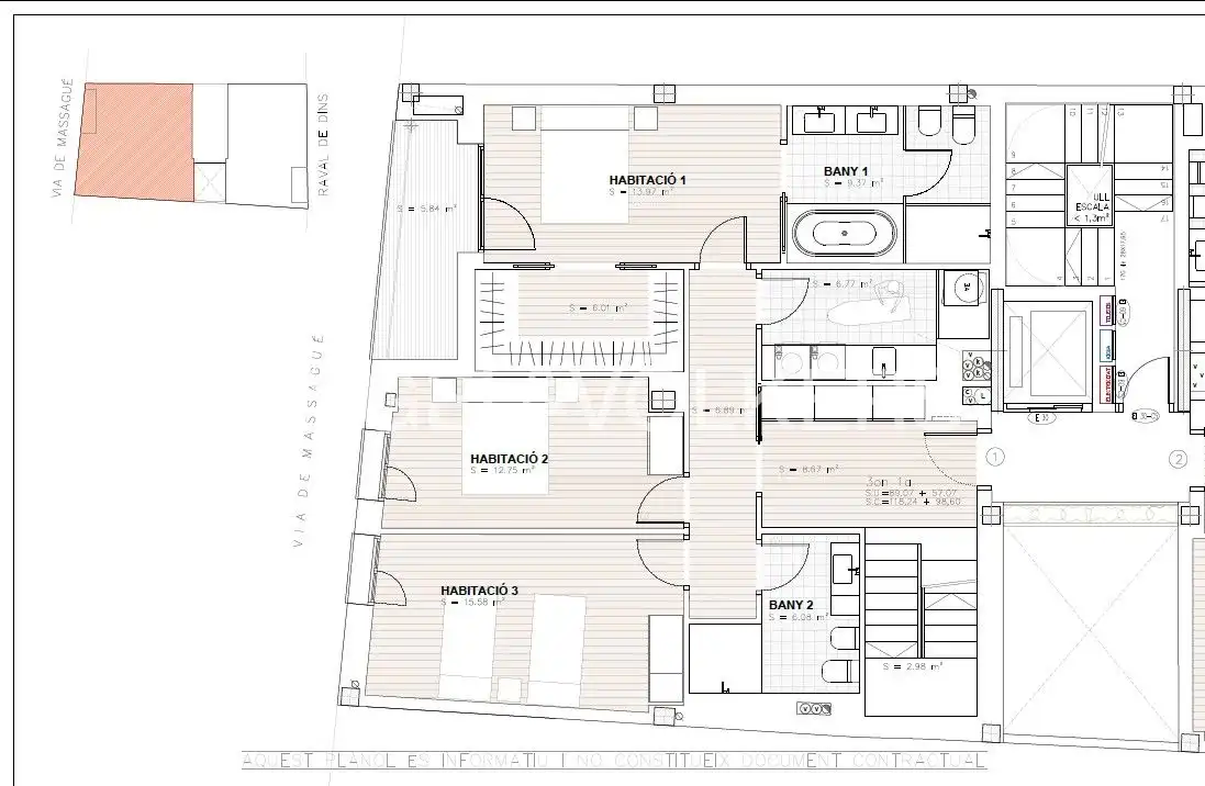 Attique avec ascenseur à vendre à Centre - Sant Oleguer, imagen 15