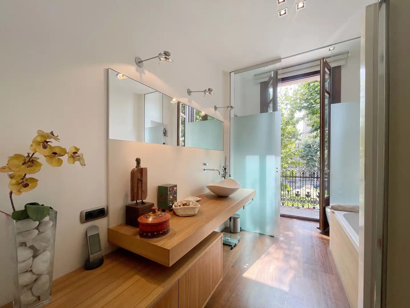 Baño de Casa o chalet en venta en Arenys de Mar con Aire acondicionado, Calefacción y Parquet