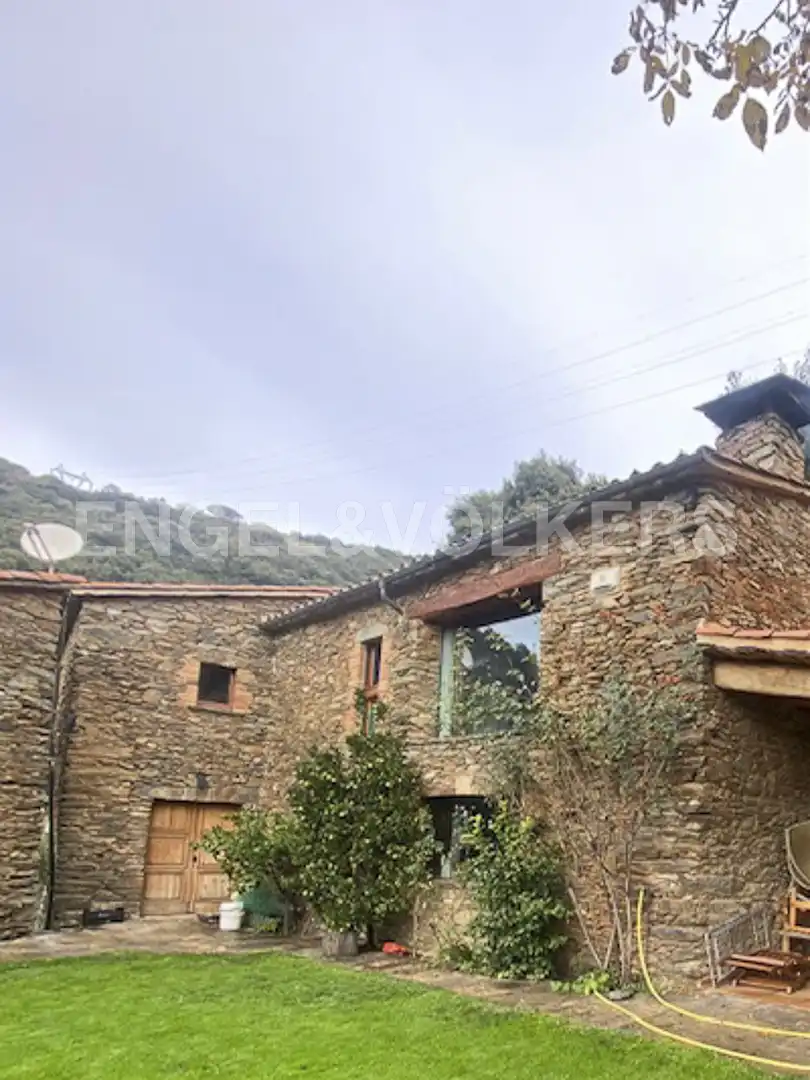 Vista exterior de Finca rústica en venta en Fogars de Montclús con Calefacción, Jardín privado y Trastero