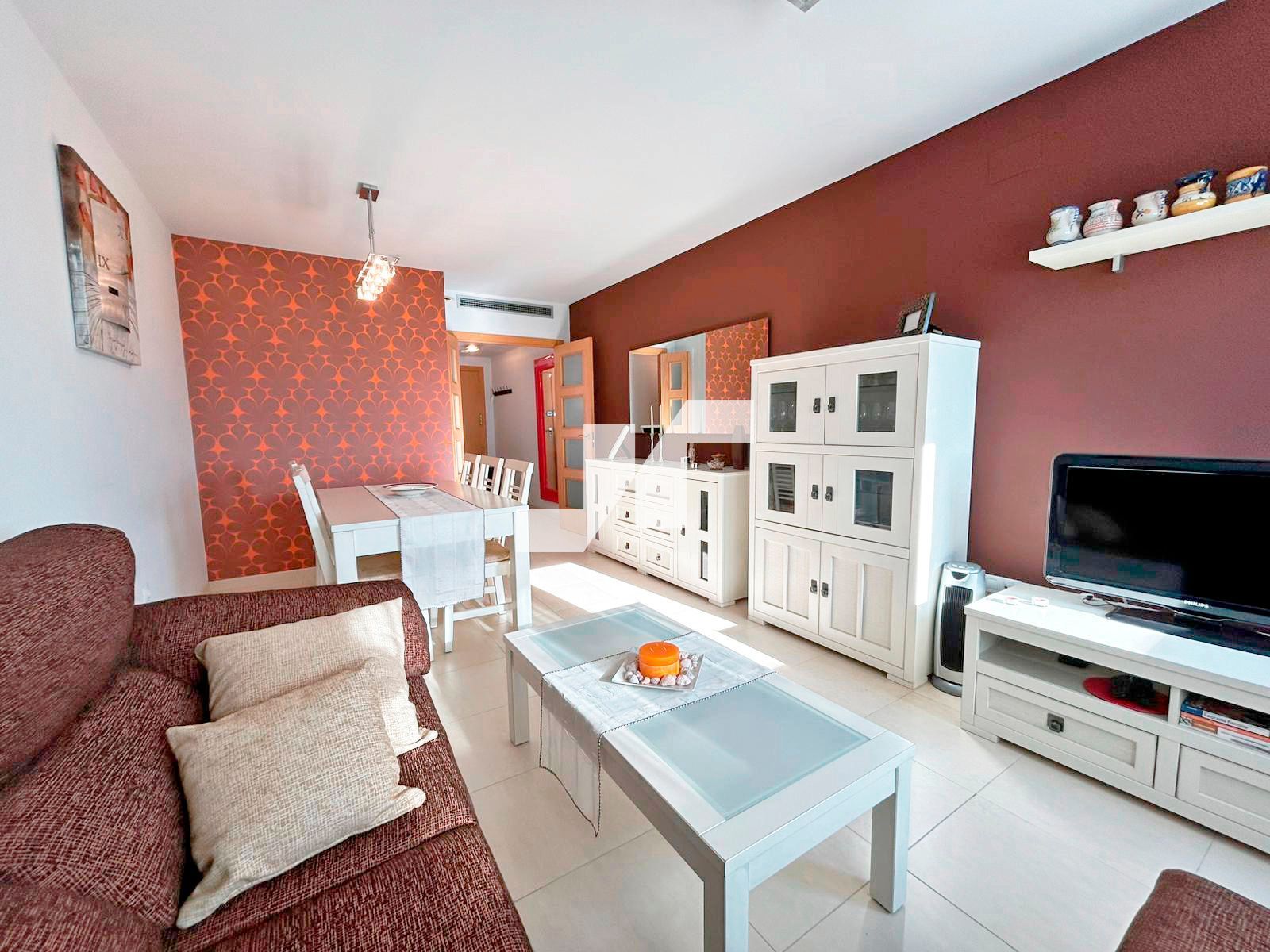 Living room of Flat for sale in Almazora / Almassora  with Air Conditioner, Heating and Storage room