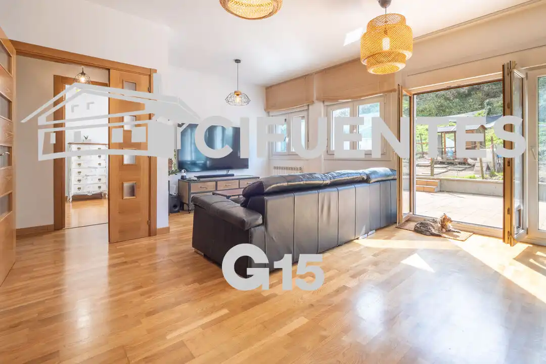 Living room of Houses for sale in Oiartzun  with Heating, Private garden and Terrace