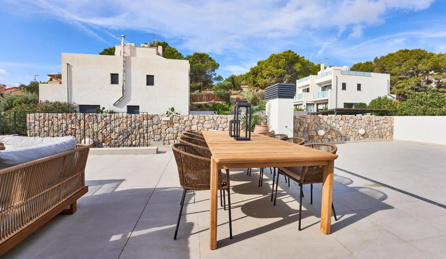 Terrace of Flat for sale in Andratx  with Air Conditioner, Private garden and Terrace