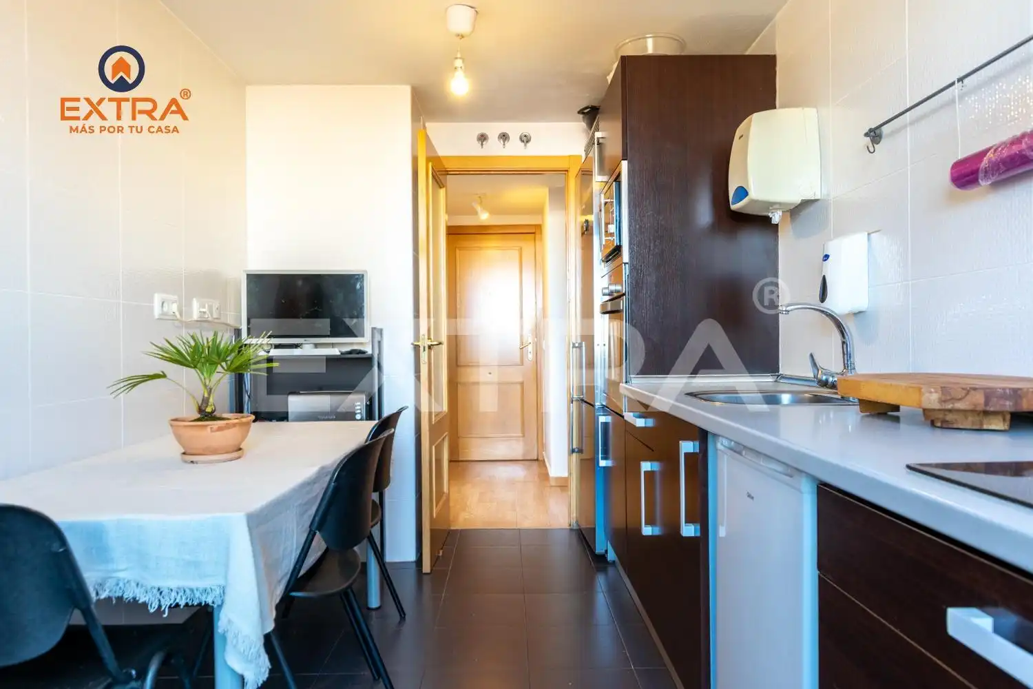 Cocina de Ático en venta en Las Rozas de Madrid con Calefacción, Jardín privado y Terraza