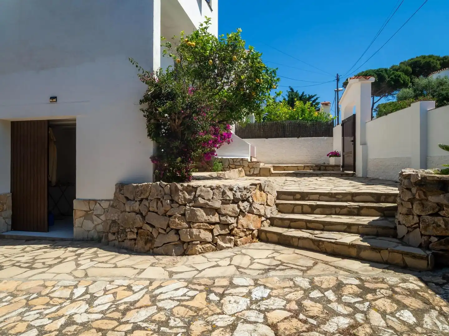 Terraza de Casa o chalet en venta en L'Escala con Jardín privado, Terraza y Piscina