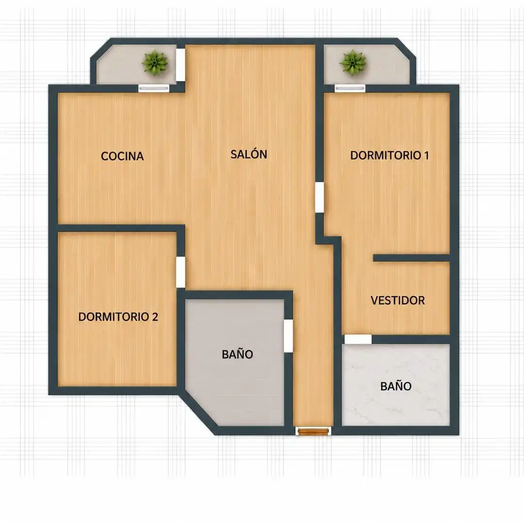 Wohnung zum Verkauf in Madrid mit Klimaanlage, Heizung und Terrasse