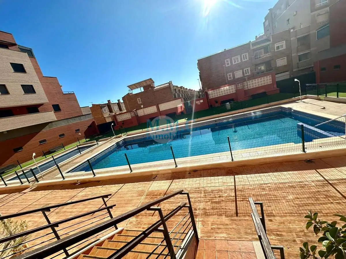 Swimming pool of Attic for sale in Roquetas de Mar  with Air Conditioner, Terrace and Furnished