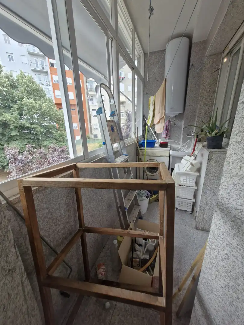 Terrassa de Pis de lloguer en Ourense Capital  amb Calefacció, Parquet i Moblat