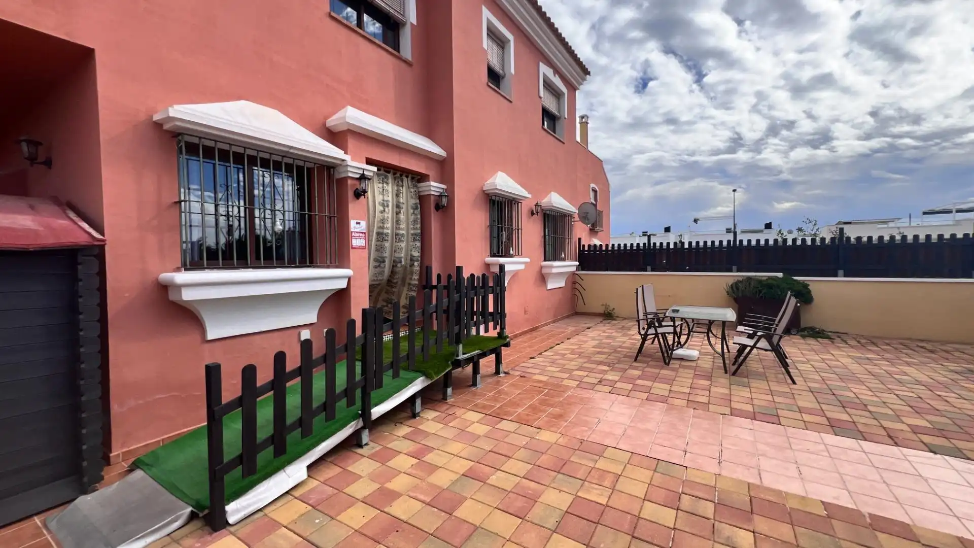 Terrasse von Haus oder Chalet zum Verkauf in San Javier mit Privatgarten und Gemeinschaftspool