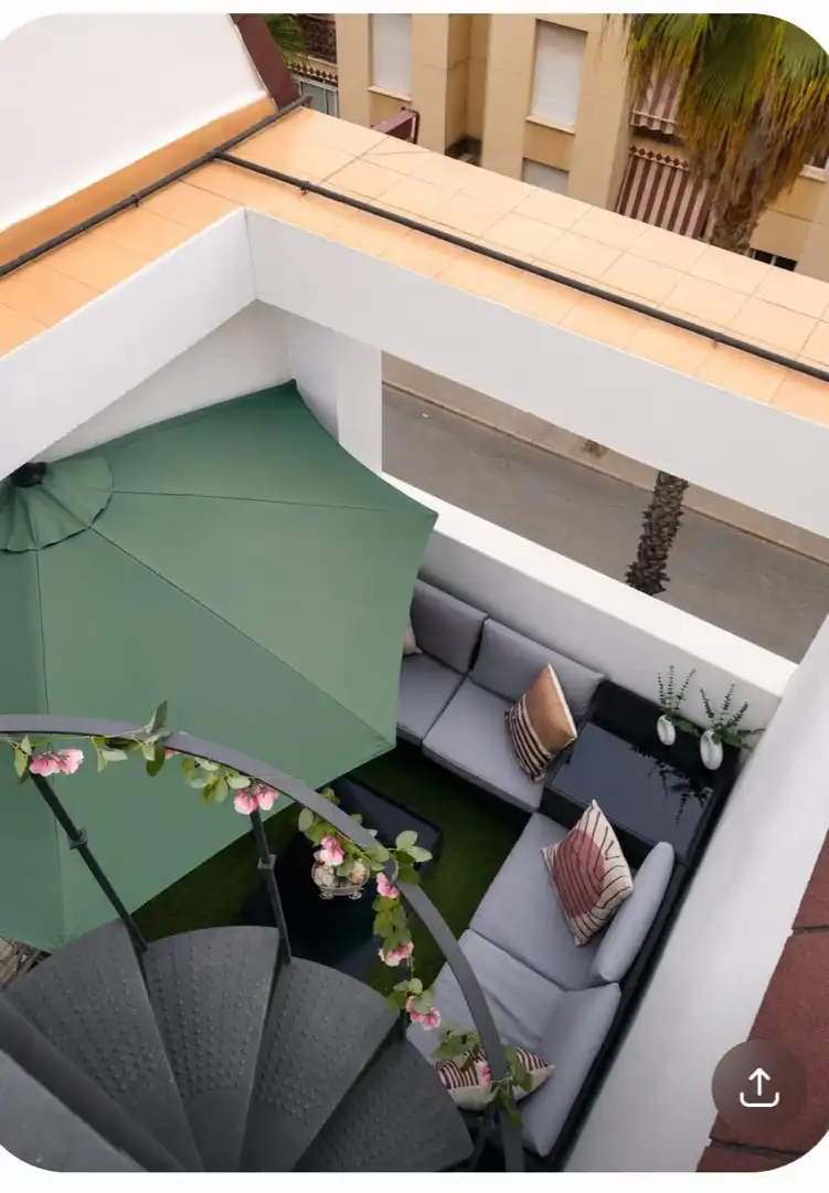 Terrace of Flat for rent in Úbeda  with Air Conditioner, Terrace and Storage room