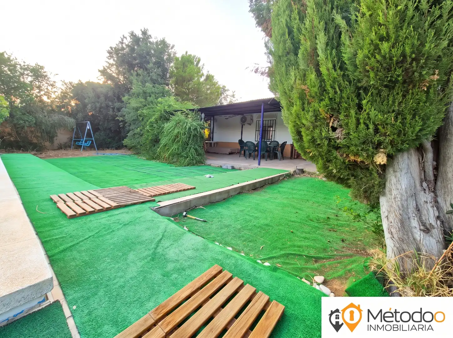 Garden of Houses for sale in La Rinconada  with Air Conditioner, Private garden and Swimming Pool