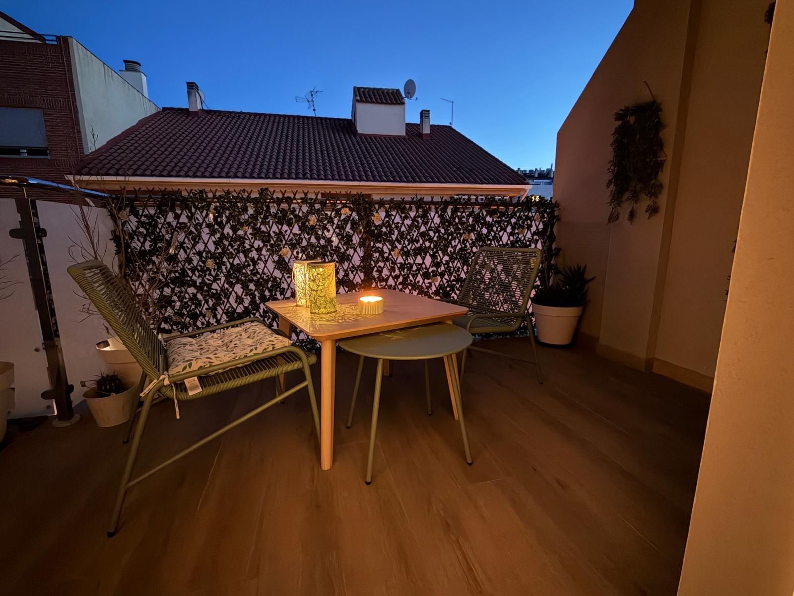 Terrace of Attic for sale in  Murcia Capital  with Air Conditioner, Private garden and Parquet flooring
