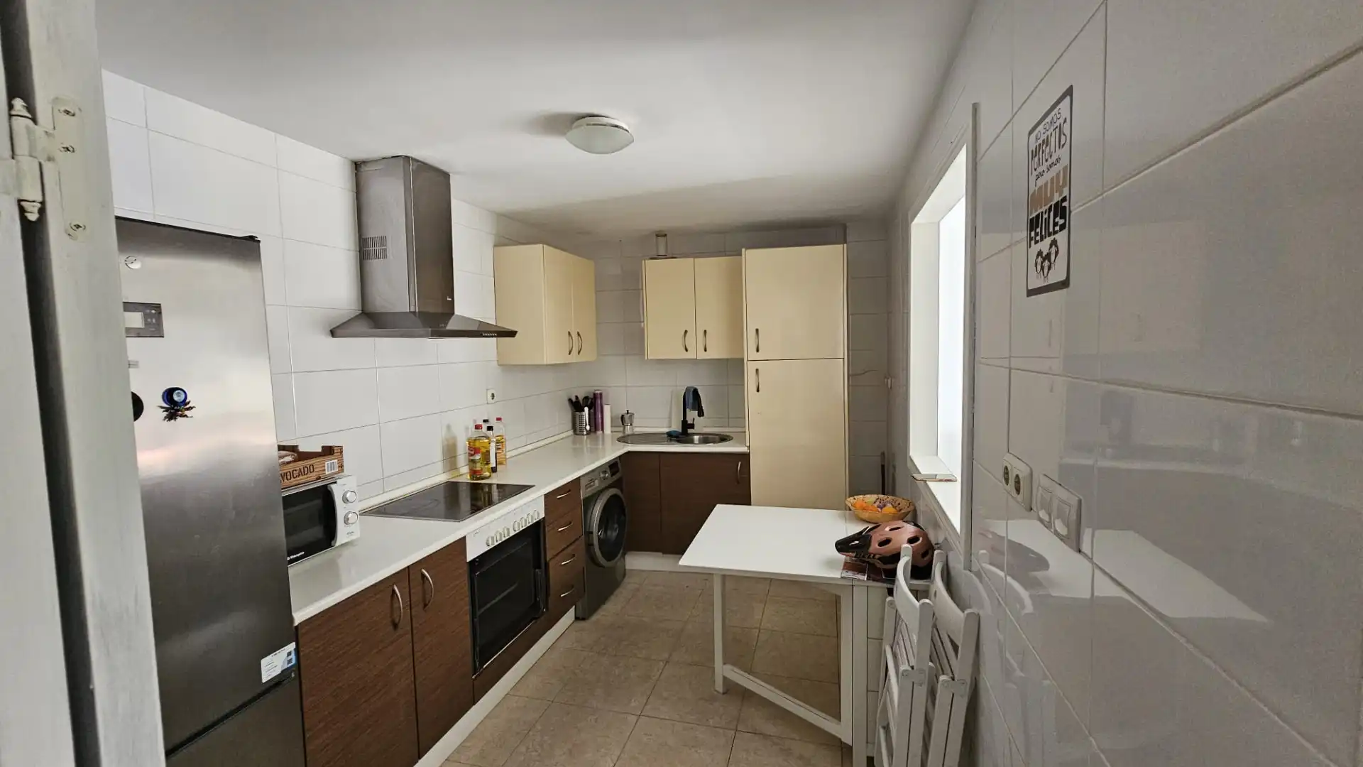 Cocina de Piso de alquiler en Málaga con Aire acondicionado y Amueblado