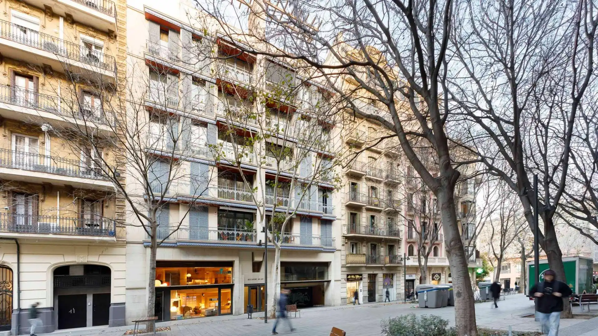 Vista exterior de Oficina de alquiler en Barcelona con Aire acondicionado y Terraza