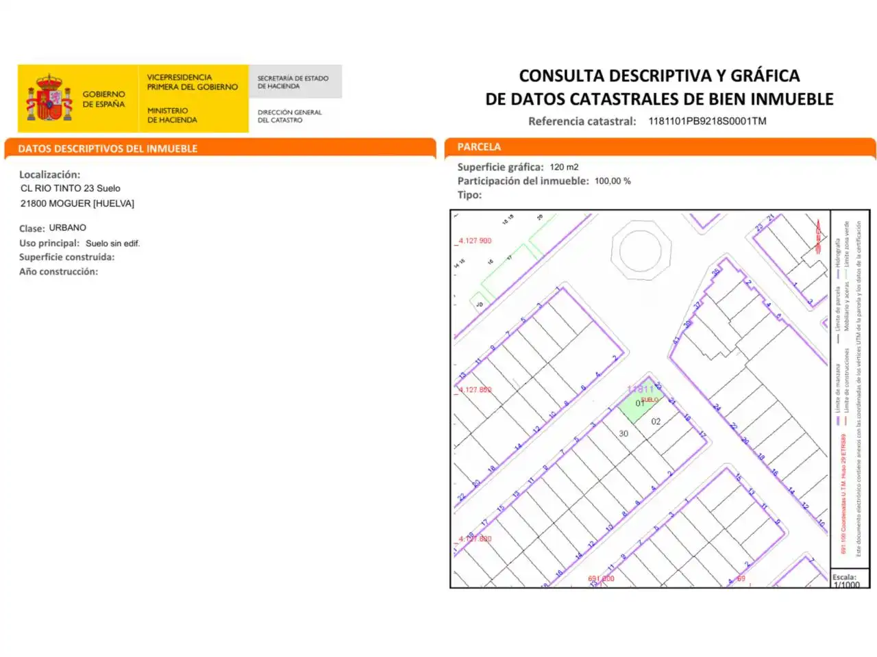 Terreno residenziale in vendita a Calle RIO TINTO, imagen 6