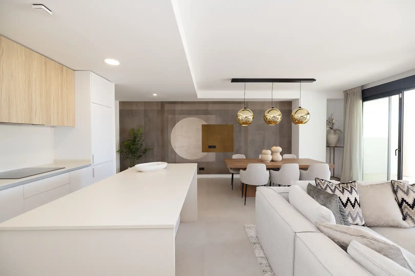 Sala de estar de Piso en venta en Marbella con Aire acondicionado, Calefacción y Terraza