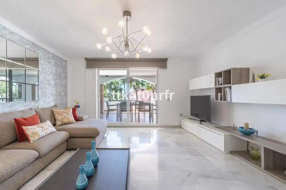 Exterior view of Apartments for rent in Marbella  with Air Conditioner, Terrace and Swimming Pool
