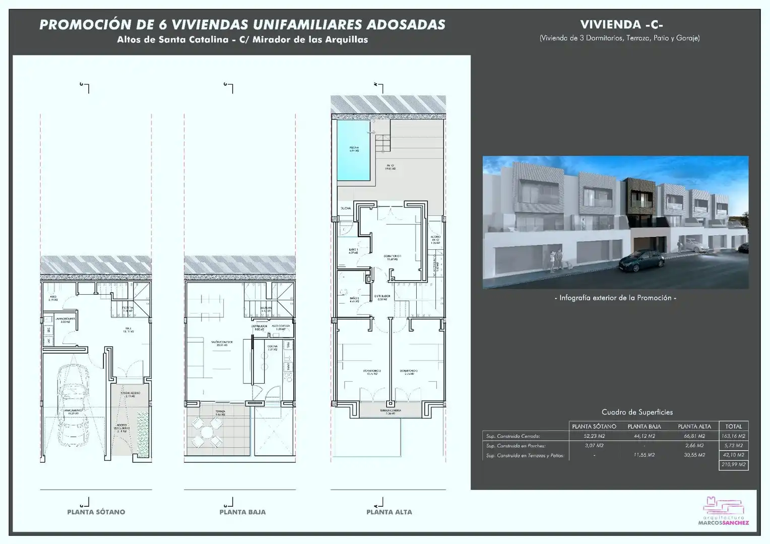 Casa amb piscina en venda a Calle Mirador de las Arquillas 29, imagen 2