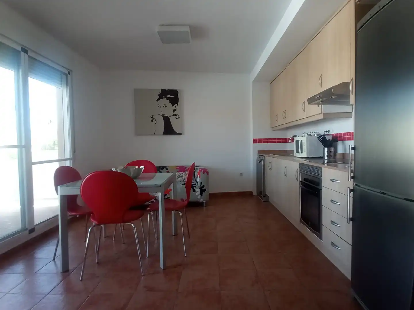 Cocina de Apartamento en venta en Moncofa con Terraza y Amueblado