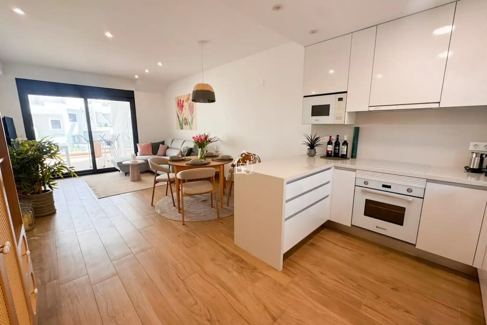 Kitchen of Apartments for rent in Torrevieja  with Air Conditioner, Terrace and Swimming Pool