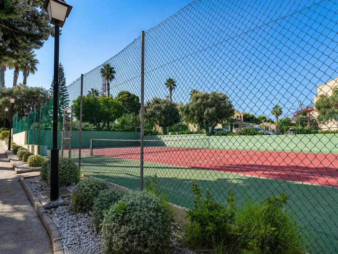 Exterior view of Detached homes for sale in Santa Pola  with Air Conditioner, Private garden and Parquet flooring