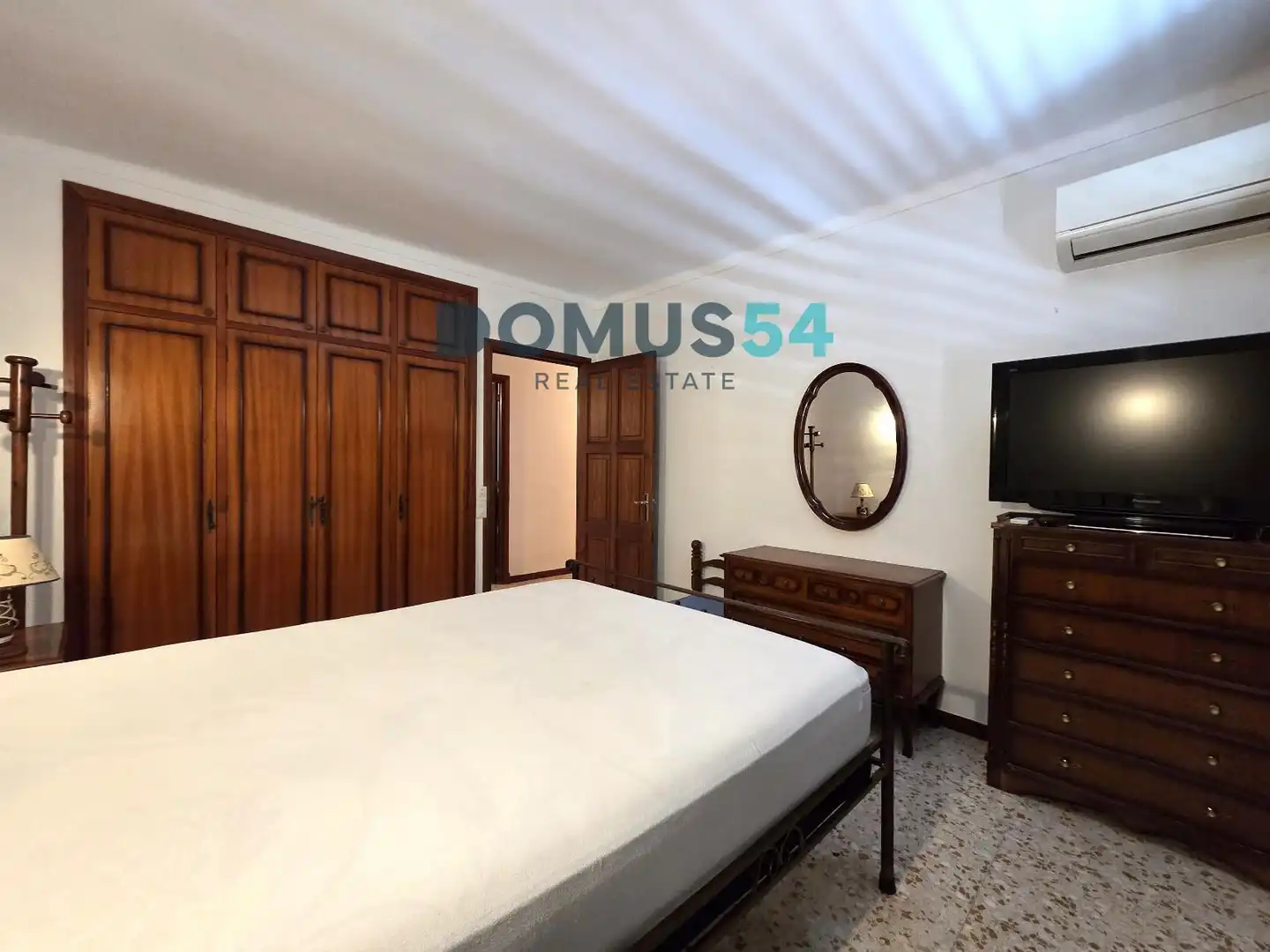 Schlafzimmer von Wohnung zur Miete in Sa Pobla mit Klimaanlage, Terrasse und Möbliert