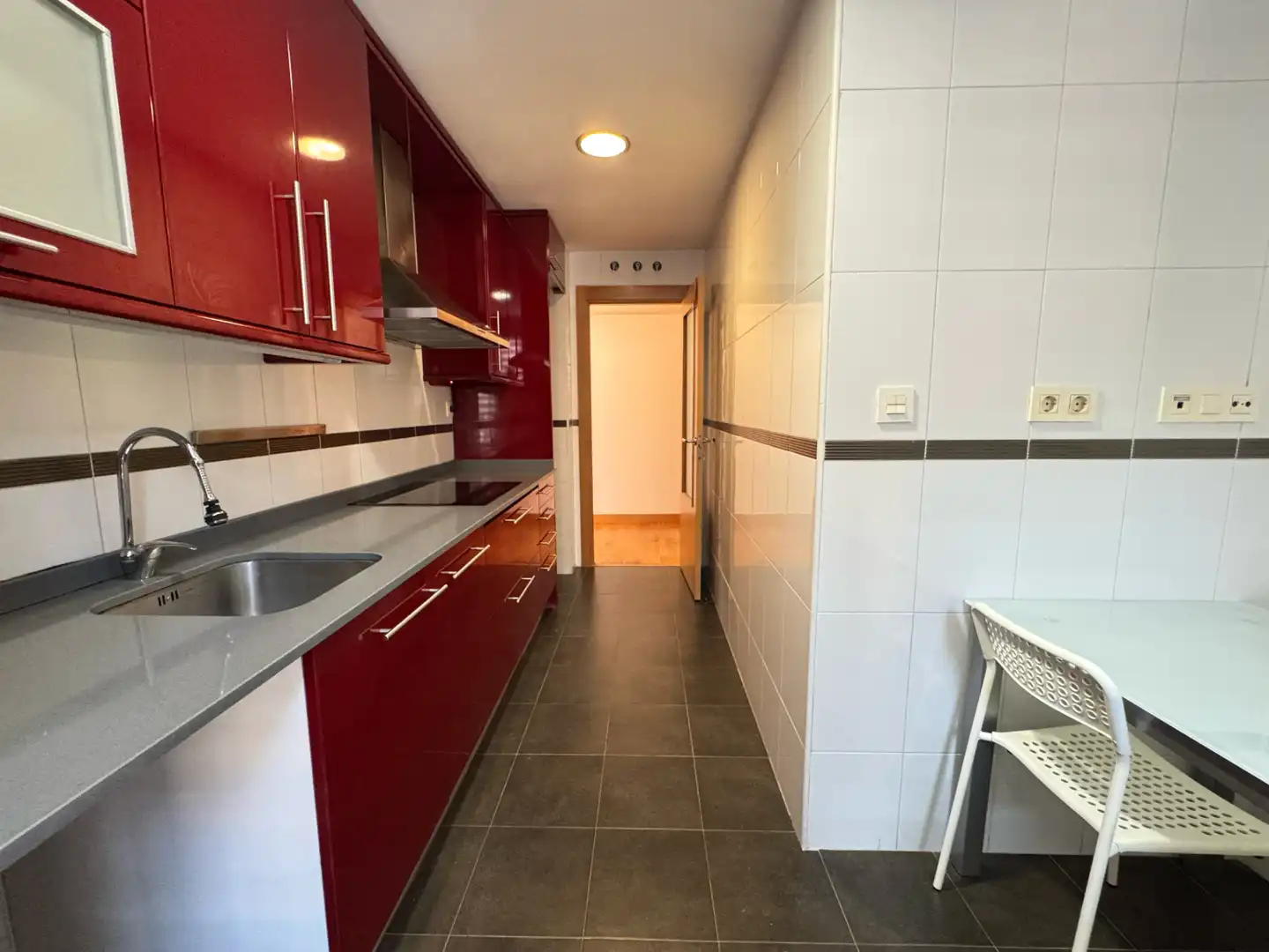 Kitchen of Flat for rent in Rivas-Vaciamadrid  with Heating, Private garden and Community pool